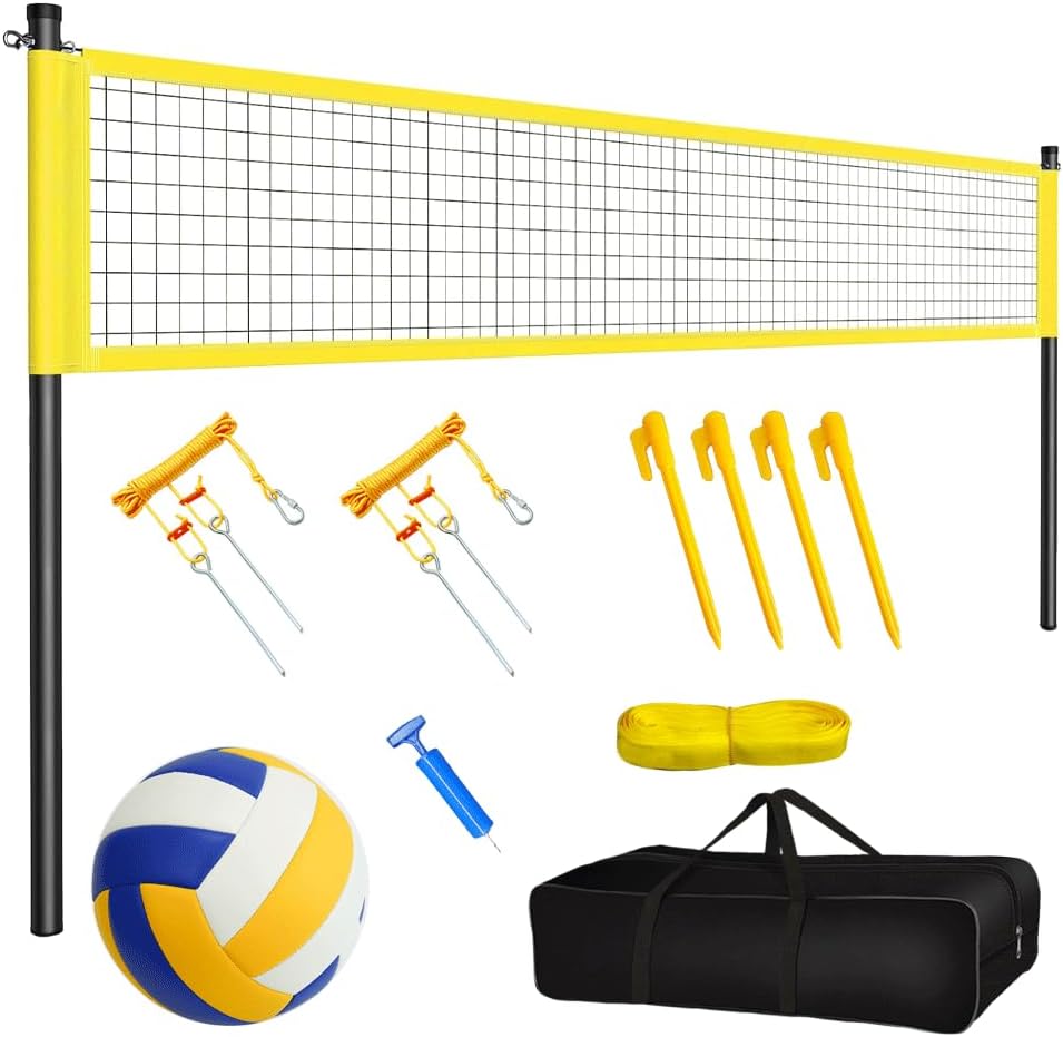 Adjustable volleyball net set South Africa